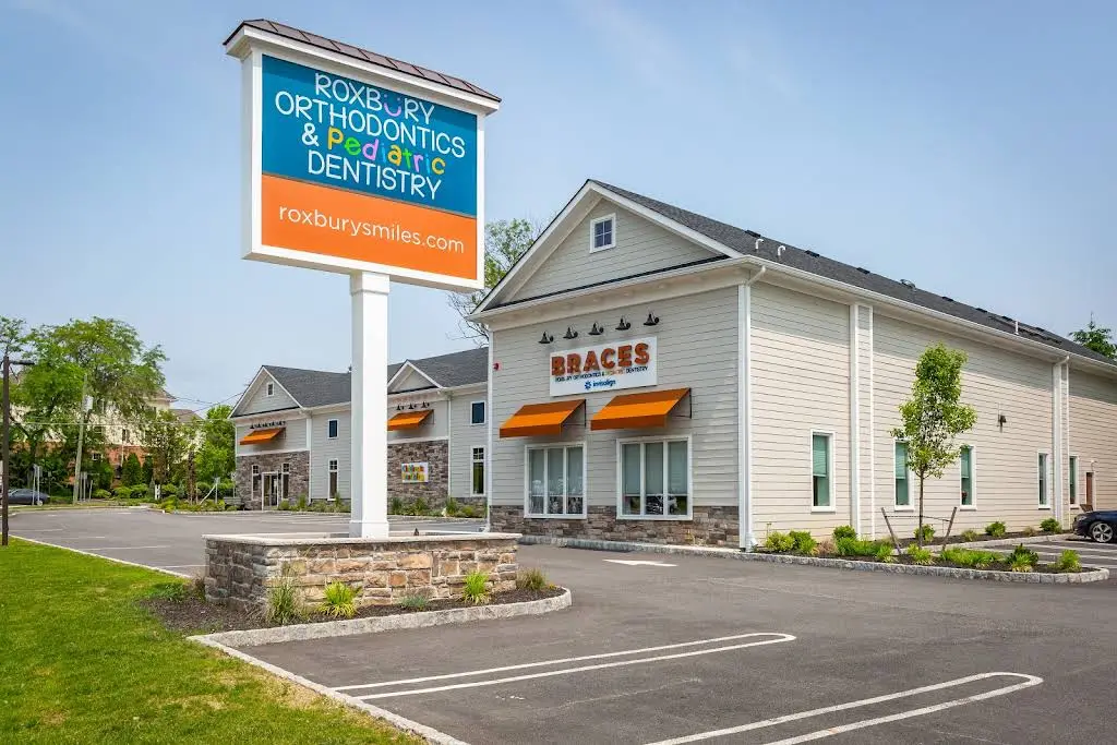 Roxbury Orthodontics & Pediatric Dentistry - Professional dental clinic exterior with modern facilities