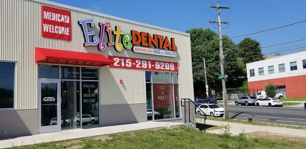 Elite Dental - Professional dental clinic exterior with modern facilities
