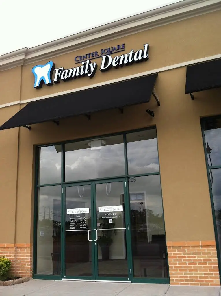 Center Square Family Dental - Professional dental clinic exterior with modern facilities