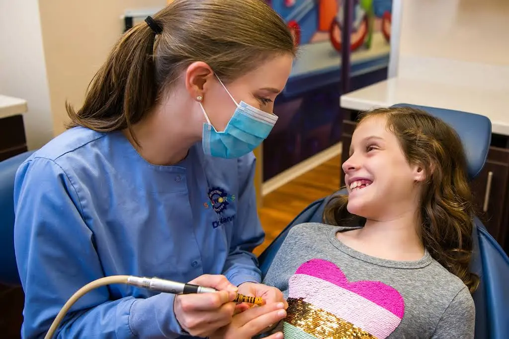 Smile Works Pediatric Dentistry - Professional dental clinic exterior with modern facilities