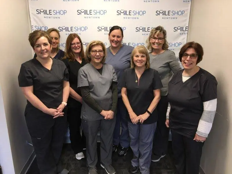 Smile Shop Newtown - Professional dental clinic exterior with modern facilities