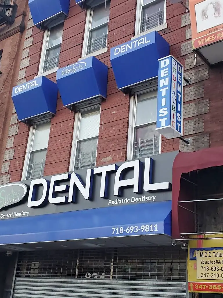 Brilliant Smiles Dental NYC - Professional dental clinic exterior with modern facilities