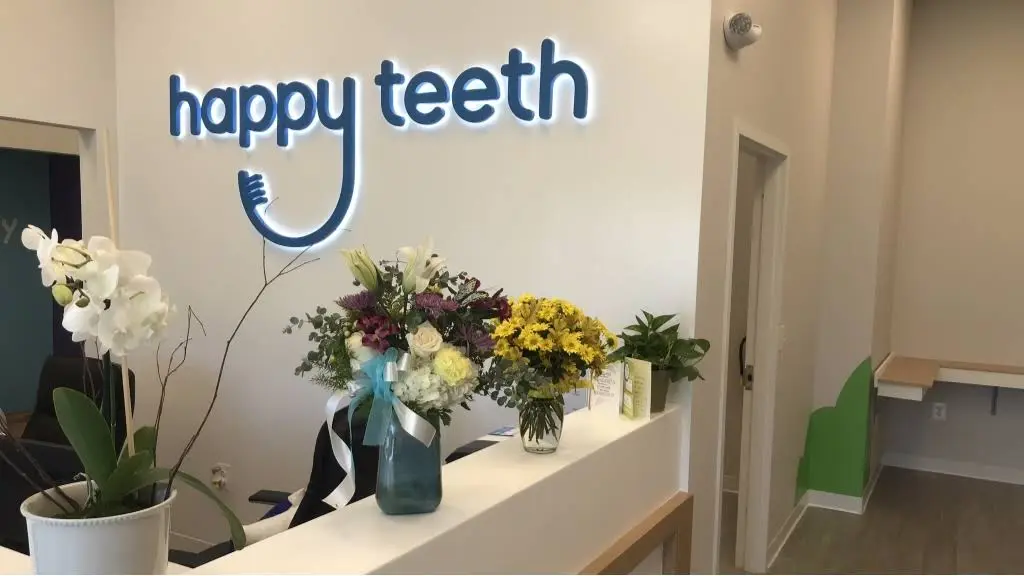 Happy Teeth Pediatric Dentistry & Orthodontics - Professional dental clinic exterior with modern facilities