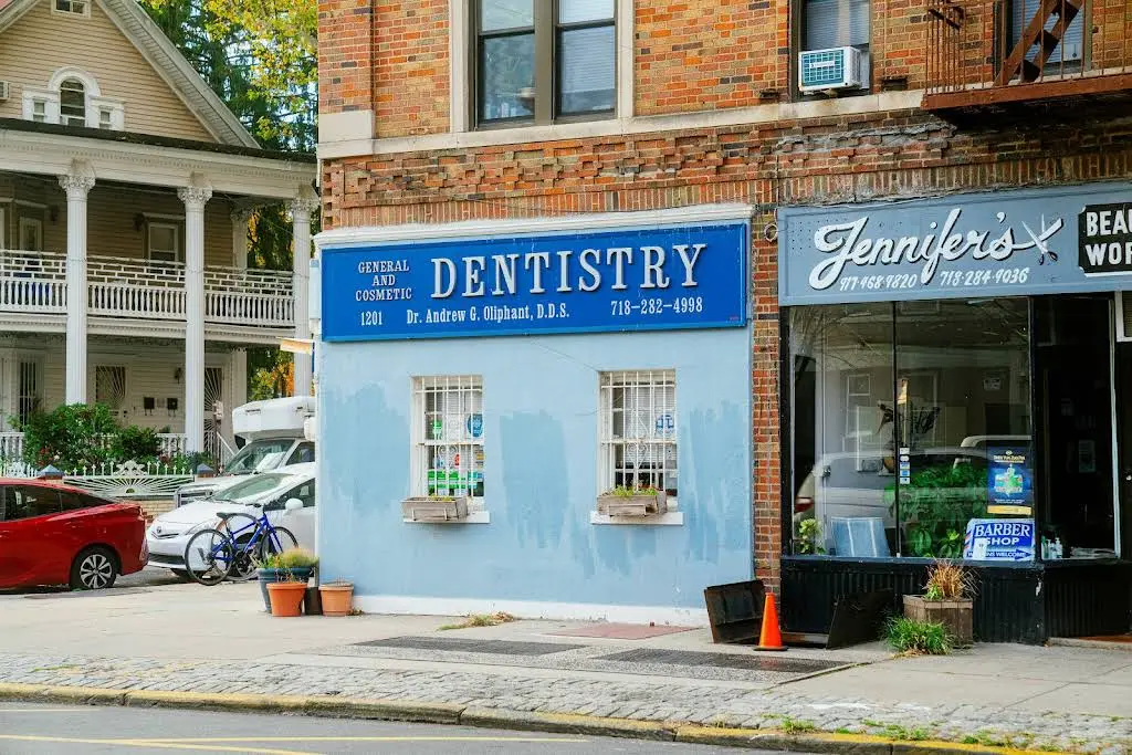 The Brooklyn Dentist - Professional dental clinic exterior with modern facilities