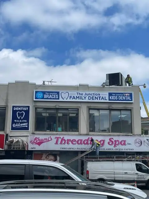 The Junction Family Dental - Professional dental clinic exterior with modern facilities