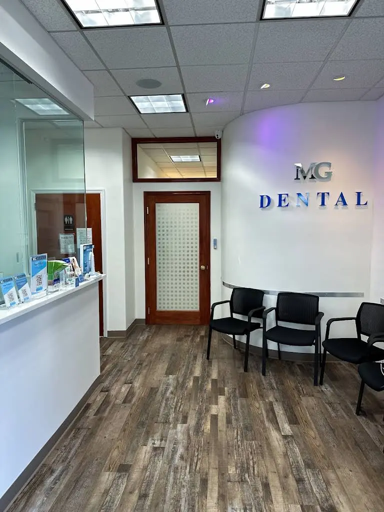 MG Dental - Professional dental clinic exterior with modern facilities