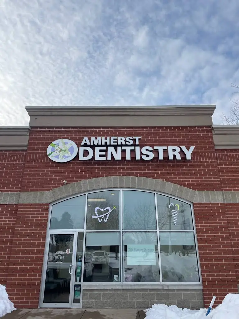 Amherst Dentistry - Professional dental clinic exterior with modern facilities
