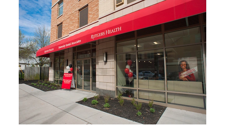 Rutgers Health University Dental Associates - Professional dental clinic exterior with modern facilities