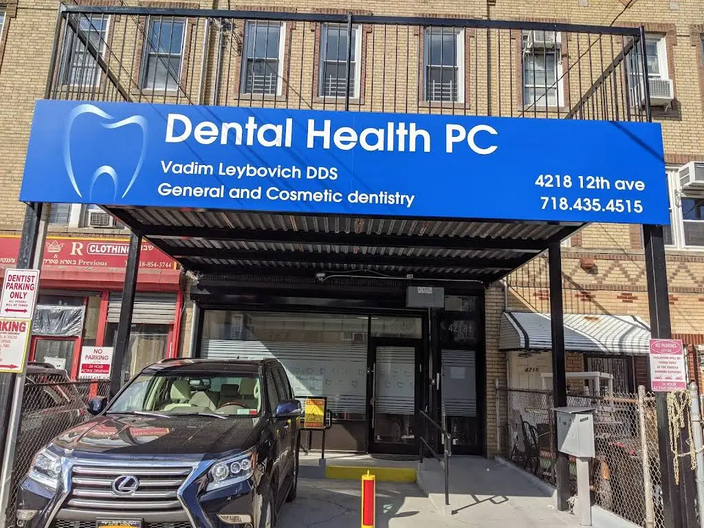 Dental Health - Professional dental clinic exterior with modern facilities