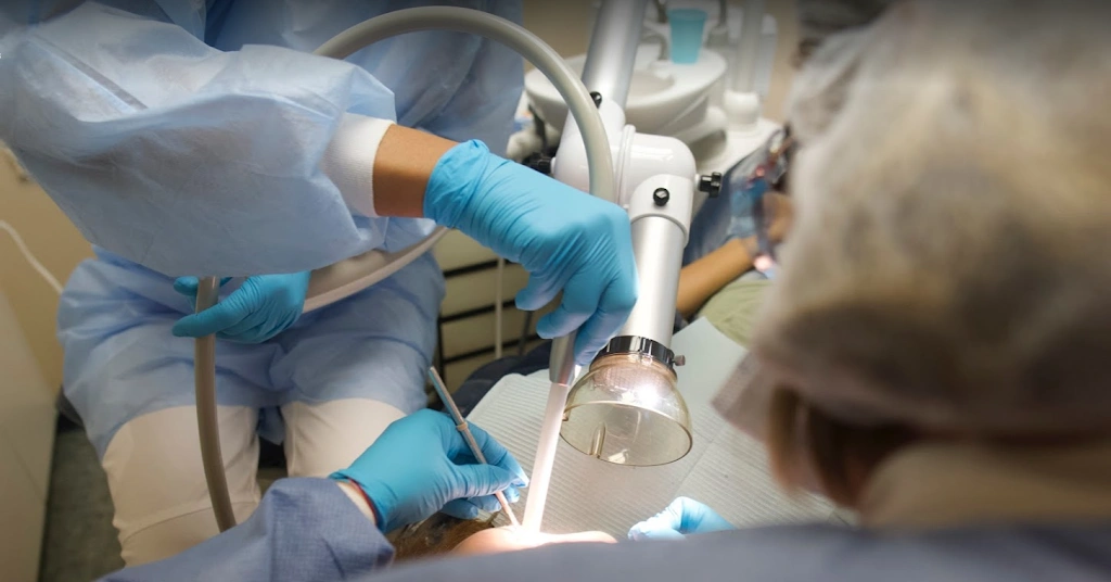 Harmony Dental Studio - Professional dental clinic exterior with modern facilities