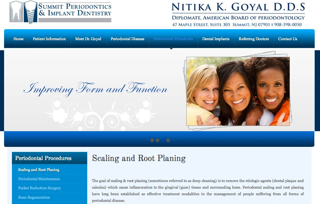 Summit Periodontics and Implant Dentistry - Professional dental clinic exterior with modern facilities
