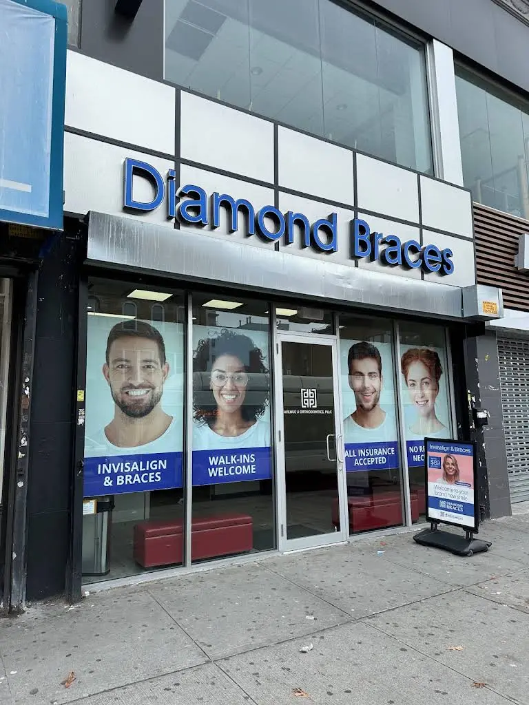Diamond Braces - Professional dental clinic exterior with modern facilities