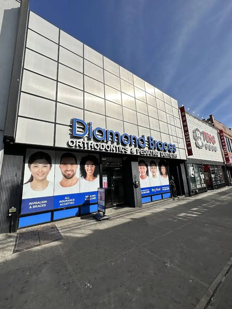 Diamond Braces - Professional dental clinic exterior with modern facilities