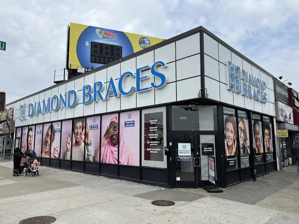 Diamond Braces - Professional dental clinic exterior with modern facilities
