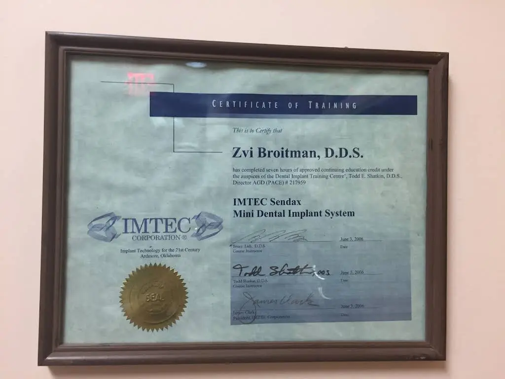 Brighton Dental Office: Broitman Zvi DDS