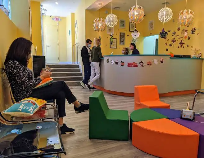 Luxden Kids - Professional dental clinic exterior with modern facilities