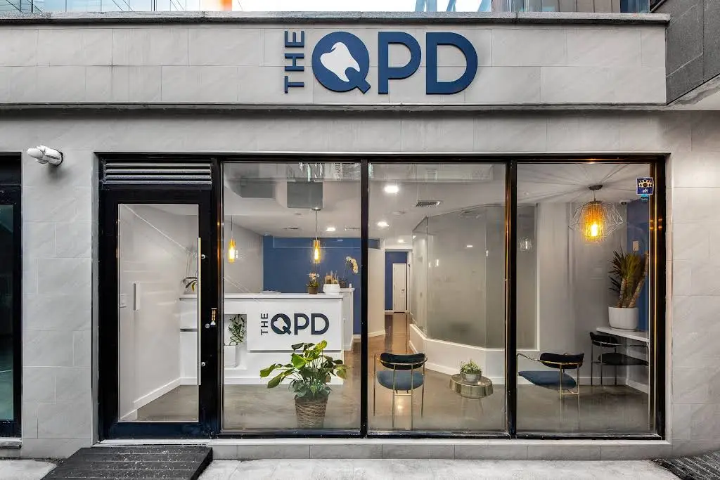 The QPD - Professional dental clinic exterior with modern facilities