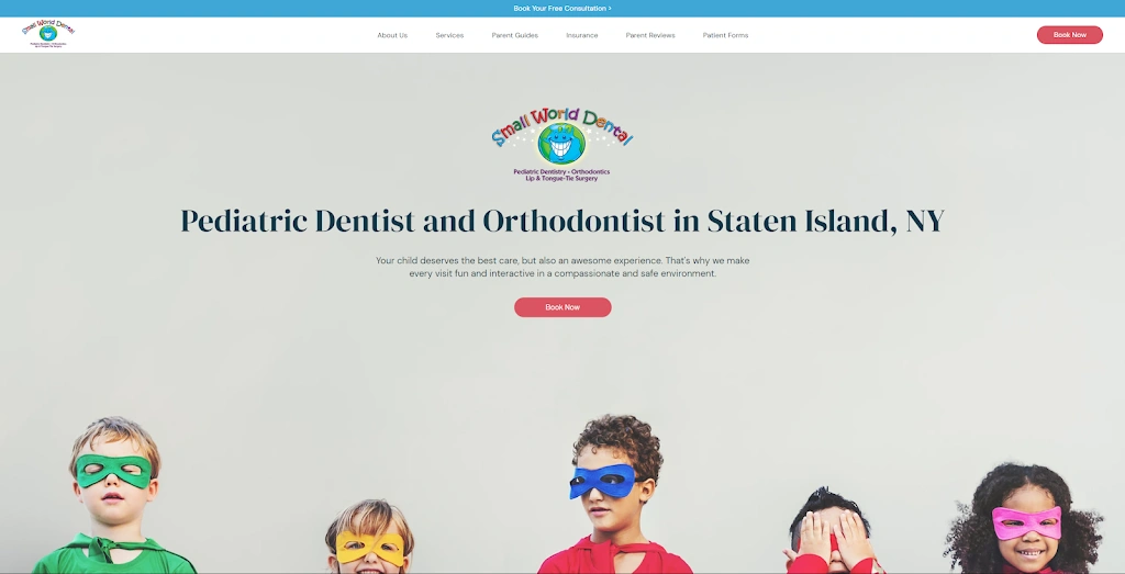 Small World Dental - Professional dental clinic exterior with modern facilities