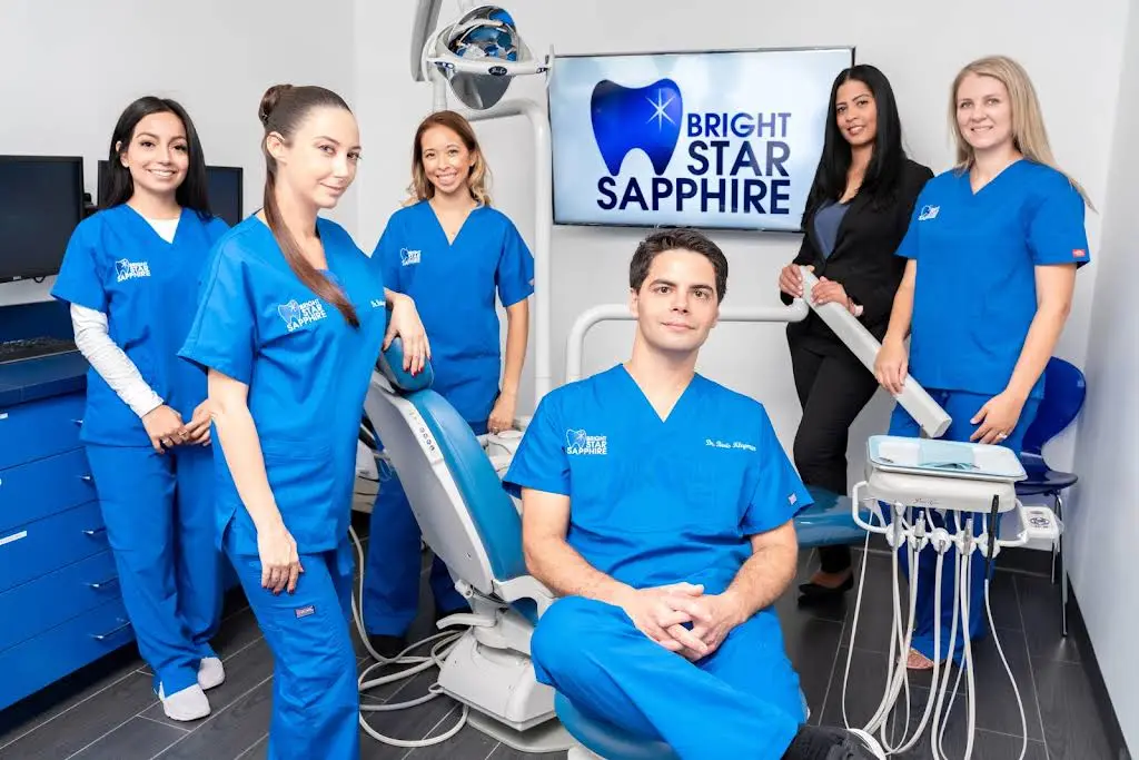Bright Star Sapphire Dental - Professional dental clinic exterior with modern facilities