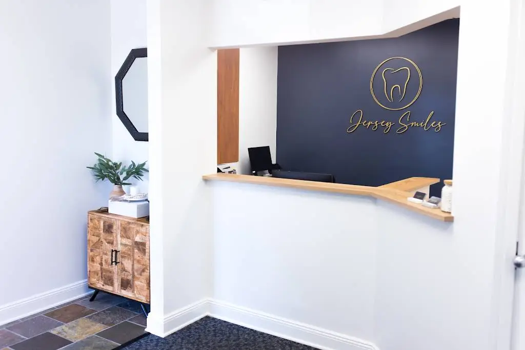 Jersey Smiles - Professional dental clinic exterior with modern facilities