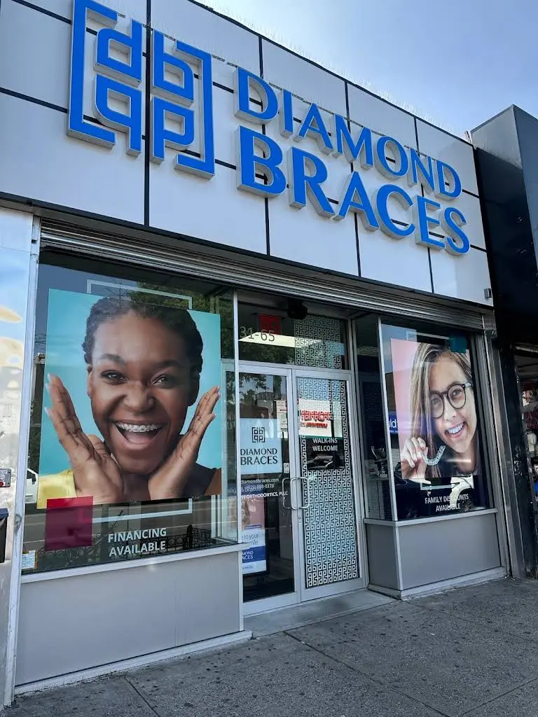 Diamond Braces - Professional dental clinic exterior with modern facilities