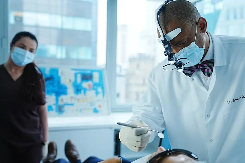 Smile Design Manhattan - Professional dental clinic exterior with modern facilities