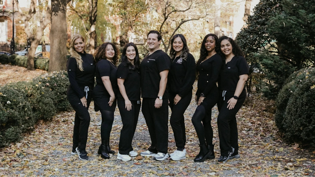 Lux Smiles NYC - Professional dental clinic exterior with modern facilities