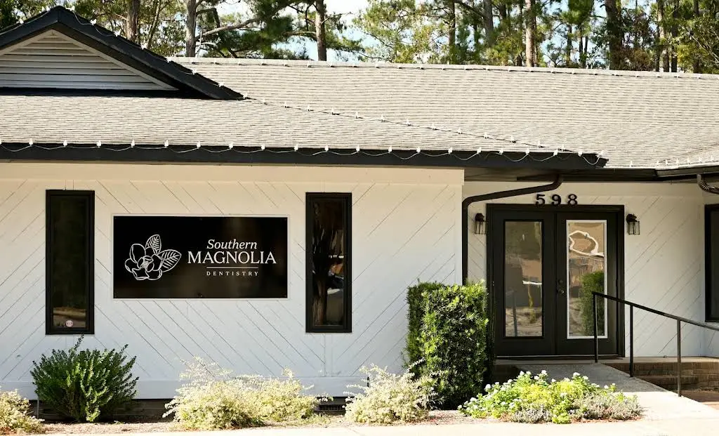 Southern Magnolia Dentistry - Professional dental clinic exterior with modern facilities