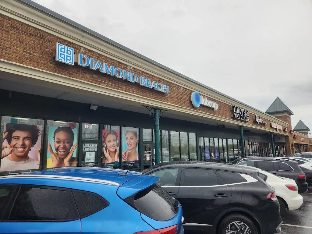 Diamond Braces - Professional dental clinic exterior with modern facilities