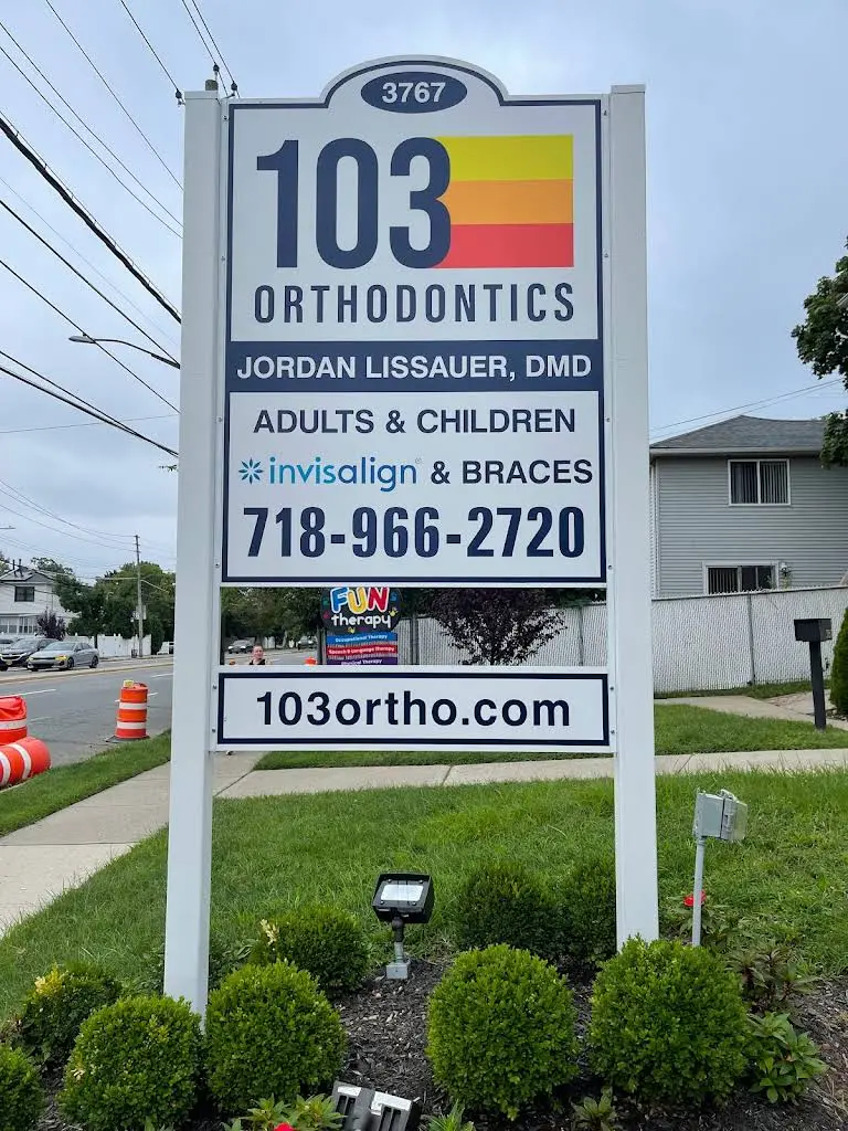 103 Orthodontics - Professional dental clinic exterior with modern facilities