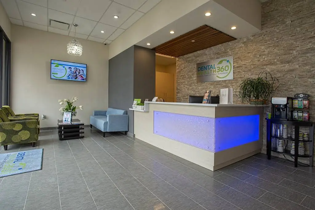 Dental Health 360° - Professional dental clinic exterior with modern facilities