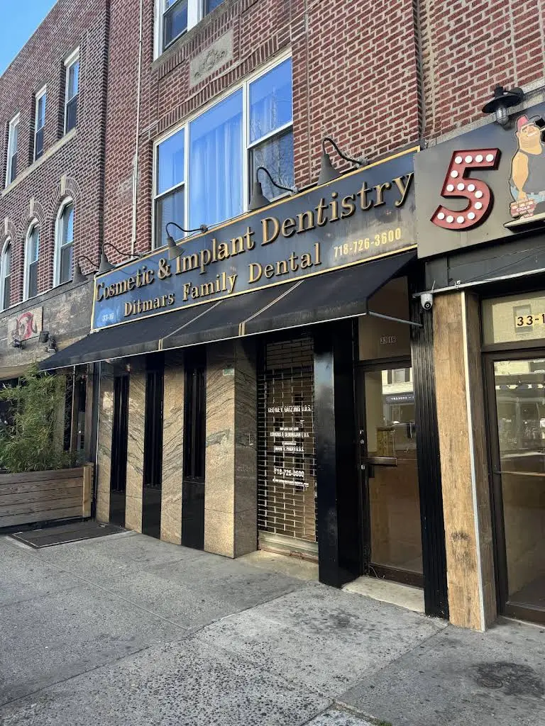 Ditmars Family Dental - Professional dental clinic exterior with modern facilities