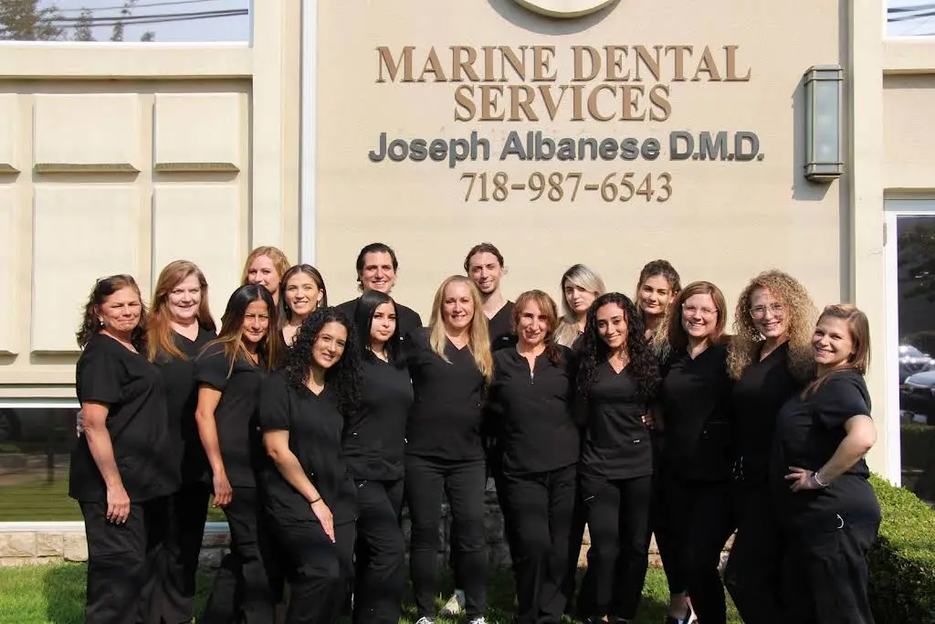 Marine Dental Services - Professional dental clinic exterior with modern facilities