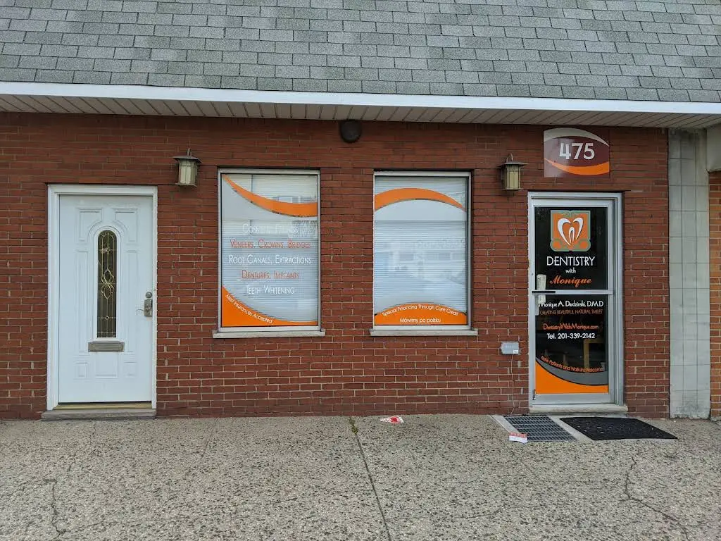 Dentistry with Monique - Professional dental clinic exterior with modern facilities