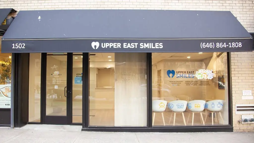 Upper East Smiles - Professional dental clinic exterior with modern facilities