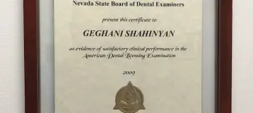 Geghani Shahinyan, DDS