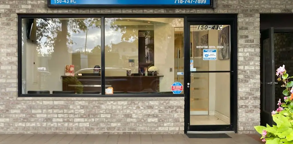 Whitestone Dental Design - Professional dental clinic exterior with modern facilities