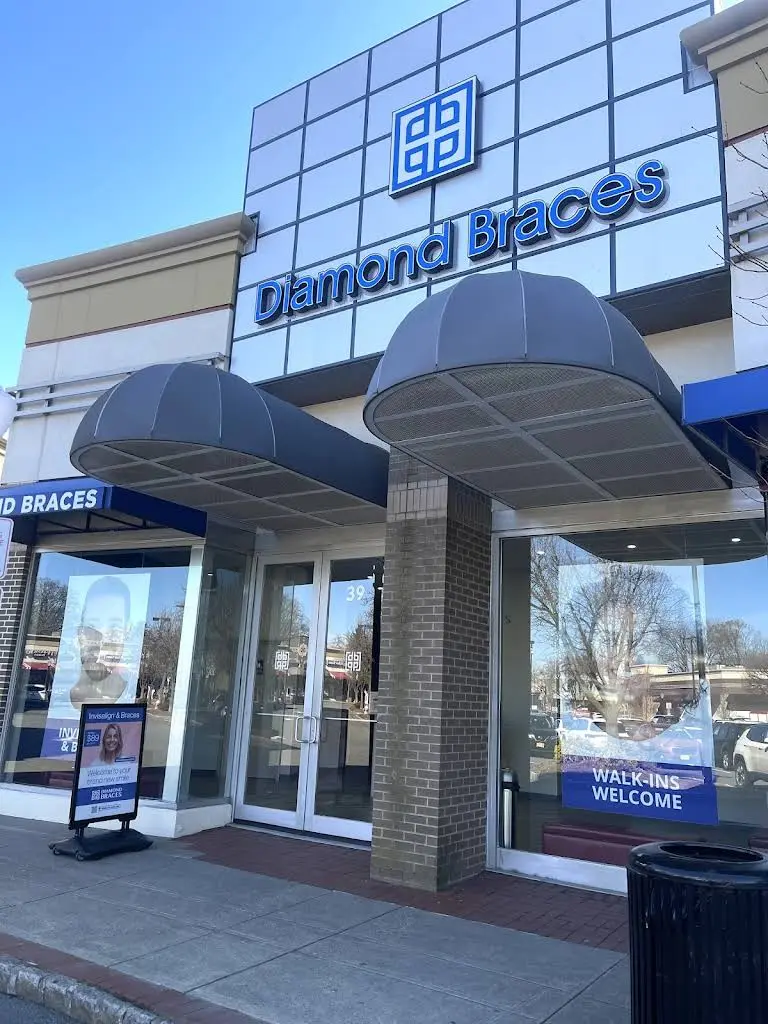 Diamond Braces - Professional dental clinic exterior with modern facilities