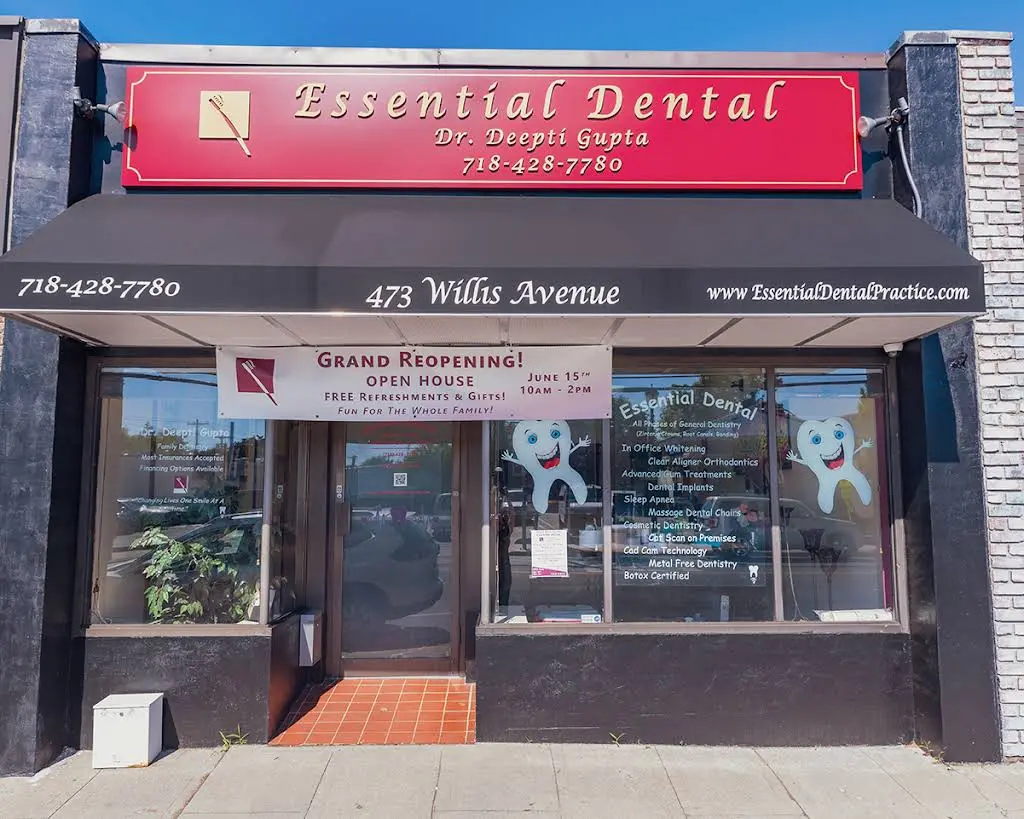 Essential Dental - Professional dental clinic exterior with modern facilities