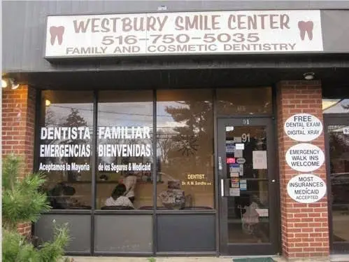 Westbury Smile Center - Professional dental clinic exterior with modern facilities