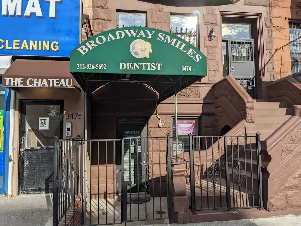 Broadway Smiles - Professional dental clinic exterior with modern facilities