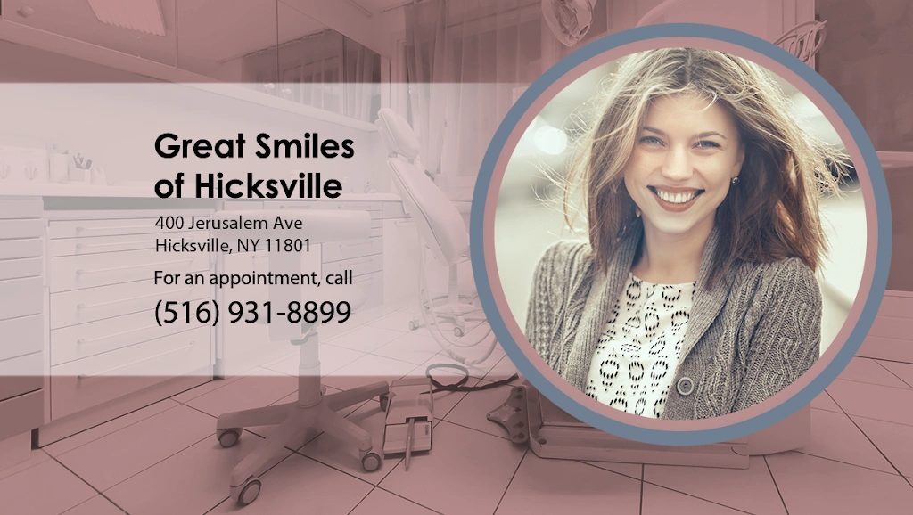 Great Smiles of Hicksville - Professional dental clinic exterior with modern facilities