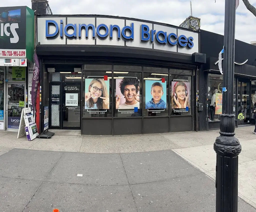 Diamond Braces - Professional dental clinic exterior with modern facilities