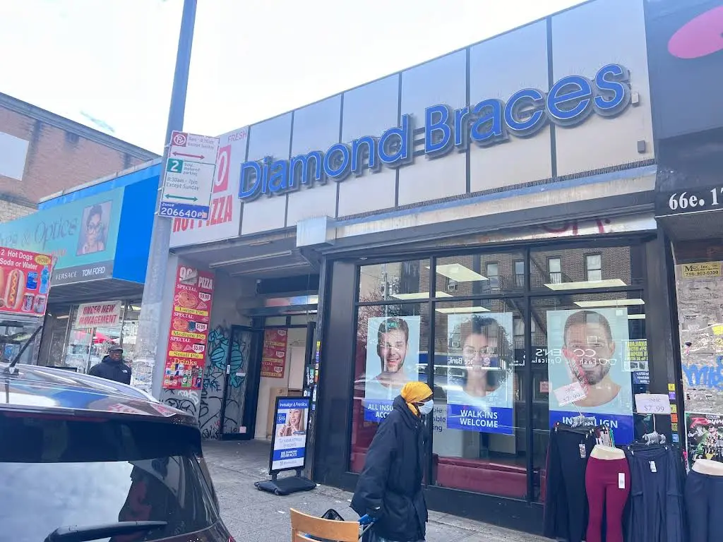 Diamond Braces - Professional dental clinic exterior with modern facilities
