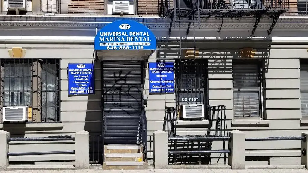 Marina Dental PC - Professional dental clinic exterior with modern facilities