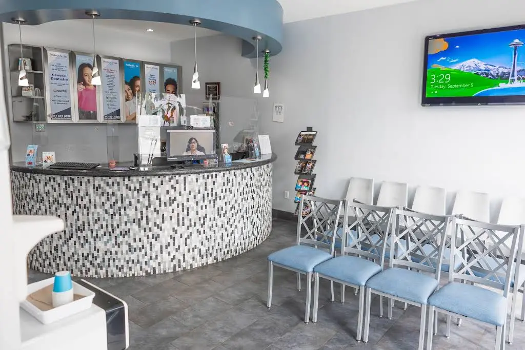 Perfect Smile Doc - Professional dental clinic exterior with modern facilities
