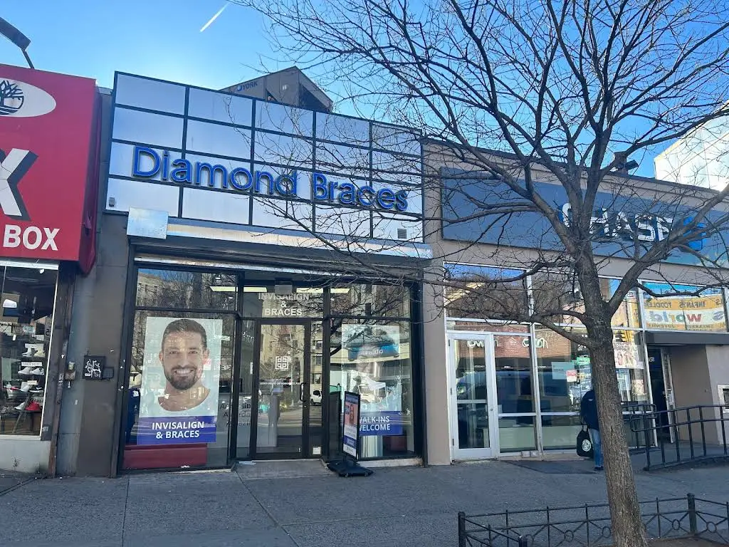 Diamond Braces - Professional dental clinic exterior with modern facilities