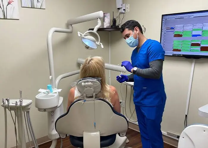 Blossom Dental - Professional dental clinic exterior with modern facilities