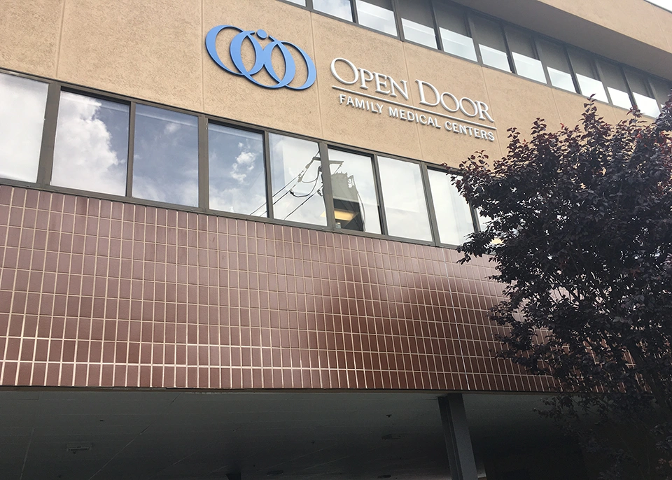 Open Door Family Medical Center - Professional dental clinic exterior with modern facilities