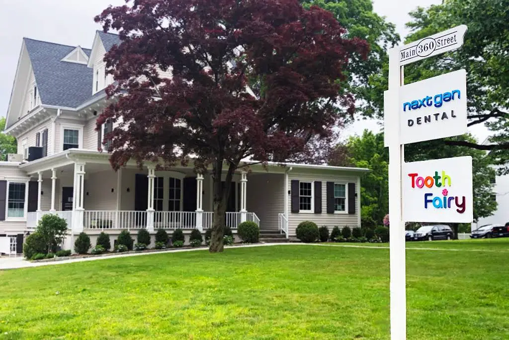 NextGen Dental - Professional dental clinic exterior with modern facilities